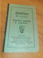 2x Altes Sparbuch Wermelskirchen , 1927 - 1955 , Ernst Maibüchen In Lambertzmühle - Dürscheid , Mühle , Sparkasse , Bank - Historical Documents