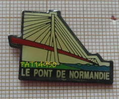 PAT14950 LE PONT De NORMANDIE  Entre HONFLEUR & LE HAVRE En Version EPOXY - Città