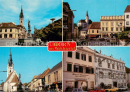 73627100 Horn Niederoesterreich Brunnen Kirche Stadtplatz Wiener Conditorei Horn - Otros & Sin Clasificación