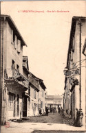 S16336 Cpa 12 Réquista - Rue De La Gendarmerie - Andere & Zonder Classificatie