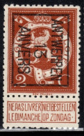 Typo 40B (ANTWERPEN 13 ANVERS) - O/used - Sobreimpresos 1912-14 (Leones)