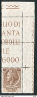 Siracusana Lire 100 Stelle II Dent 13,1/4 X 14 65° DX - Abarten Und Kuriositäten