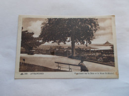 AVRANCHES ( 50 Manche ) PANORAMA SUR LA BAIE ET LE MONT SAINT MICHEL ANIMEES 1947 - Avranches