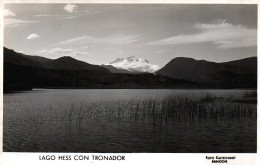 Argentina Bariloche Cerro Tronador Lago Hess Cordillera De Los Andes Mountains  Real Photo Postcard Ca1930 - Argentinië