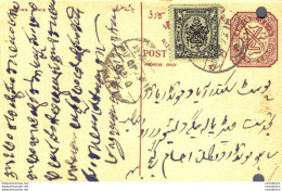 '"''India Postal Stationery 4p Nizam''''s Dominions''"' - Ansichtskarten