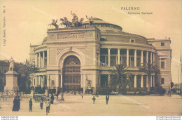 Ab240 Cartolina Palermo Citta'  Politeama Garibaldi - Palermo