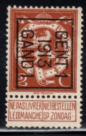 Typo 42B (GENT 1  1913  GAND 1) - O/used - Sobreimpresos 1912-14 (Leones)