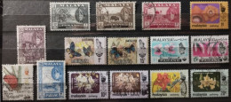 Pahang 1957-1979 / 15 Timbres / * Et Used - Malaysia (1964-...)