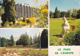 42, Saint Etienne, Le Rond Point Avec Le Parc De L'Europe - Saint Etienne