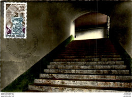 FDC France Chatillon Coligny Le Château Escalier De Conde - 1970-1979