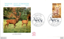 FDC France La Sologne Romorantin 1972 - 1970-1979