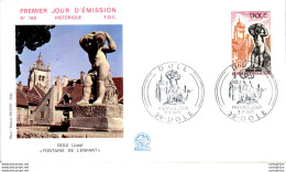 '"''FDC France Dole Jura Fontaine De L''''enfant 19071''"' - 1970-1979