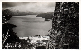 Argentina Bariloche Lago Espejo Patagonia Real Photo Postcard Ca1930 - Argentinië