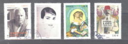 France Oblitérés : 5735 (Jorge Semprun) - 5723 (Maria Callas) - N°5681 & 5694 (cachet Rond) - Used Stamps