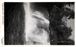 Argentina Bariloche Cascada Rio Guillermo Waterfall Patagonia Real Photo Postcard Ca1930 - Argentinië