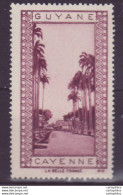 Vignette ** Guyane Cayenne - Unused Stamps