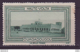 Vignette ** Haute Volta Ouagadougou - Ungebraucht