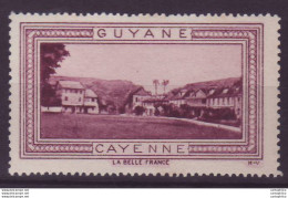 Vignette ** Guyane Cayenne - Ongebruikt