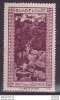 Vignette ** Guadeloupe Saut De La Lezarde - Unused Stamps