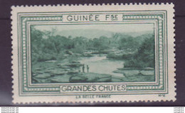Vignette ** Guinee Francaise Grandes Chutes - Neufs