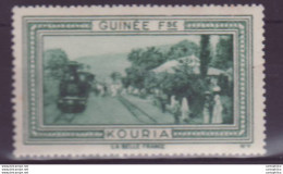 Vignette ** Guinee Francaise Kouria - Neufs