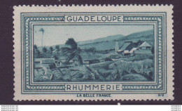 Vignette ** Guadeloupe Rhummerie Rhum - Neufs