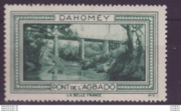 '"''Vignette ** Dahomey Pont De L''''Agbalo''"' - Unused Stamps