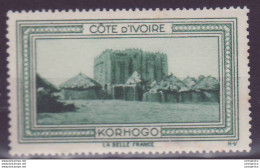 '"''Vignette ** Cote D''''Ivoire Korhogo''"' - Ongebruikt