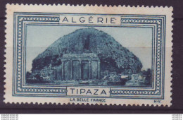 Vignette ** Algerie Tipaza - Ongebruikt