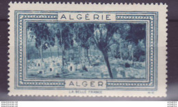 Vignette ** Algerie Alger - Ongebruikt