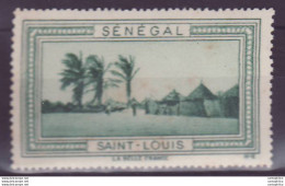 Vignette ** Senegal Saint-Louis - Ongebruikt