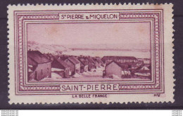 Vignette ** Saint Pierre Et Miquelon Saint Pierre - Unused Stamps