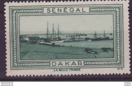 Vignette ** Senegal Dakar - Unused Stamps