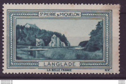 Vignette ** Saint Pierre Et Miquelon Langlade - Neufs