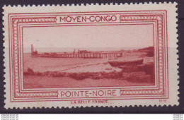 Vignette ** Moyen Congo Pointe-Noire - Nuovi