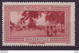 Vignette ** Moyen Congo Brazzaville - Unused Stamps