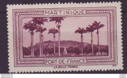 Vignette ** MArtinique Fort De France - Unused Stamps