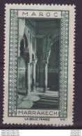 Vignette ** Maroc Marrrakech - Unused Stamps