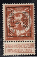 Typo 50B (BRUSSEL 14 BRUXELLES) - O/used - Typos 1912-14 (Löwe)