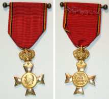 Médaille-BE-230_FNVRA_Croix Des Vétérans_1909-1934 - Belgio