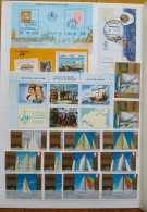 Ships And Sailing Boats Nice Collection Of Used Stamps And Blocks Various Countries - Bateaux