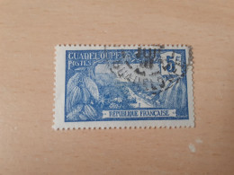 TIMBRE   GUADELOUPE       N  77     COTE  0,25   EUROS  OBLITERE - Gebraucht