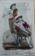 Dessin De GORSE-costumes Du Pays-Musiciens De Larnus-Eaux Bonnes-Voyagée En 1903 - Other & Unclassified