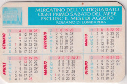 Calendarietto - AVIS - Romano Di Lombardia - Mercato Antiquariato - - Anno 1998 - Tamaño Pequeño : 1991-00