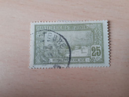 TIMBRE   GUADELOUPE       N  81     COTE  0,75   EUROS  OBLITERE - Gebraucht