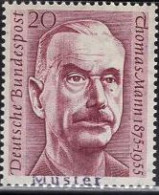 GERMANY(1956) Thomas Mann. MUSTER (specimen) Overprint. Scott No 746. - Andere & Zonder Classificatie