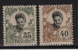 Indochine - N°50 + 51 - Cote 10.50€ - * Neufs Avec Charniere - Unused Stamps