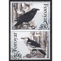 Färöer 1995 Färöer-Kolkrabe 283/84 Gestempelt - Faroe Islands