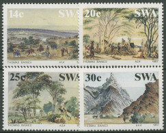 Südwestafrika 1987 Historisches Land Gemälde Von Baines 600/03 Postfrisch - Südwestafrika (1923-1990)