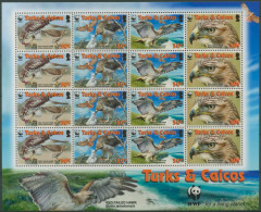 Turks- U. Caicos-Inseln 2007 WWF Bussard 1853/56 ZD-Bogen Postfrisch (SG13072) - Turcas Y Caicos